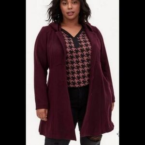 Torrid Fit and Flare Hooded Jacket
